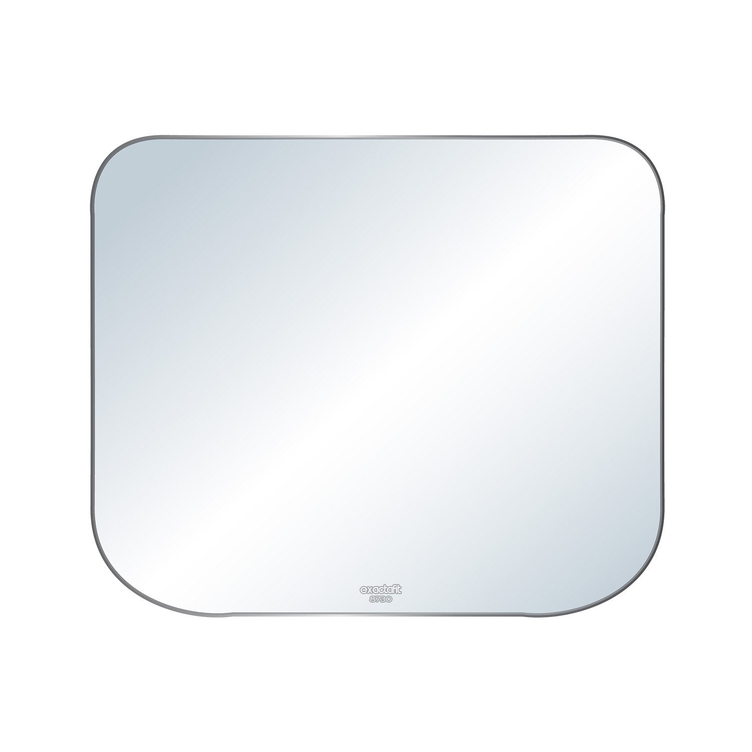 exactafit 8730 Driver or Passenger Side Mirror Glass (Lower) Replacement Compatible With 20032009 Chevy Kodiak, 20032009 GMC T