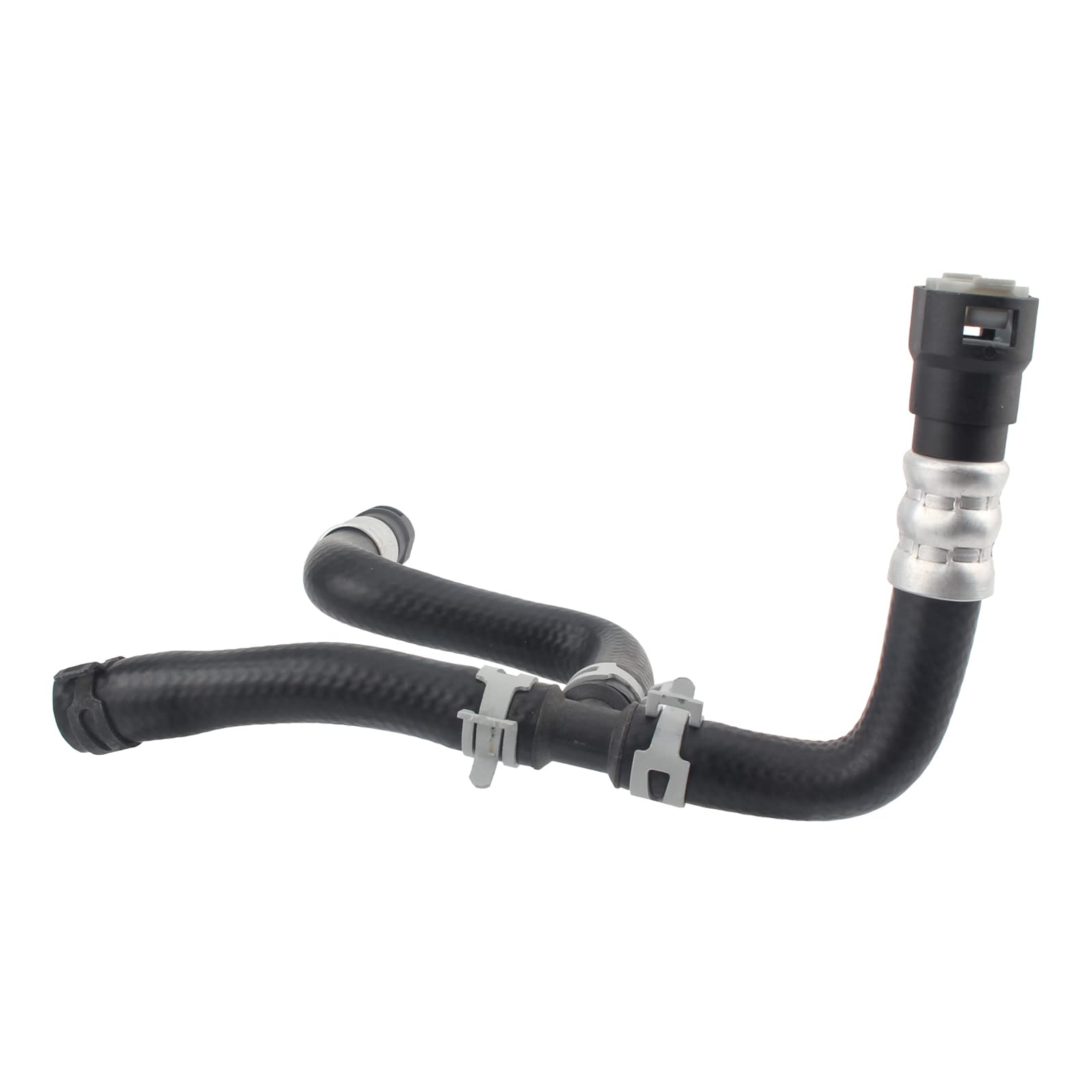 AUTOKAY Inlet Heater Hose for Buick Enclave, Chevrolet Traverse, GMC Acadia - Rubber, Black, Model 20765678
