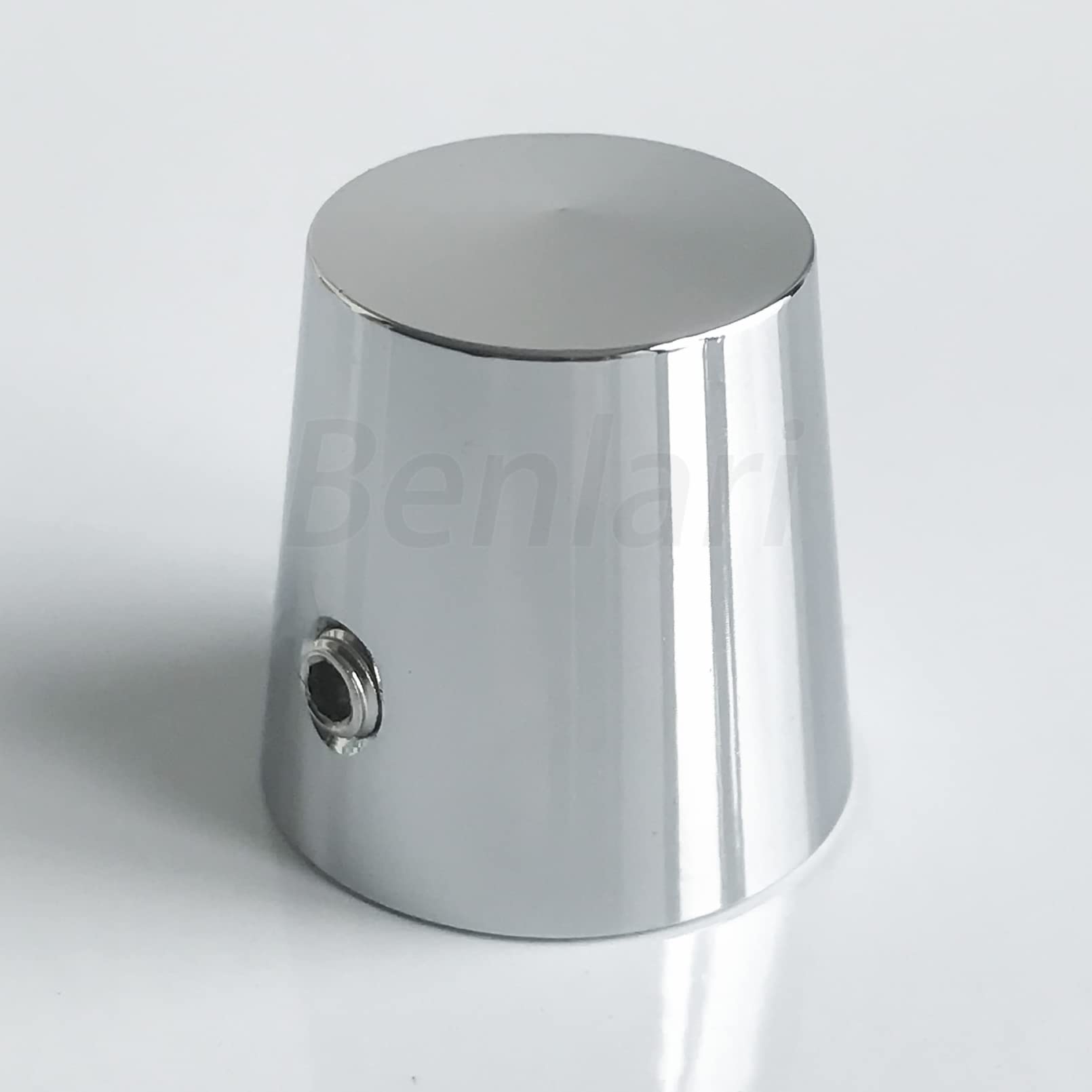 Benlari Chrome Heel Shift Eliminator Cap Shaft Cap Compatible For Harley Davidson Touring Road King Street Glide Electra Glide R