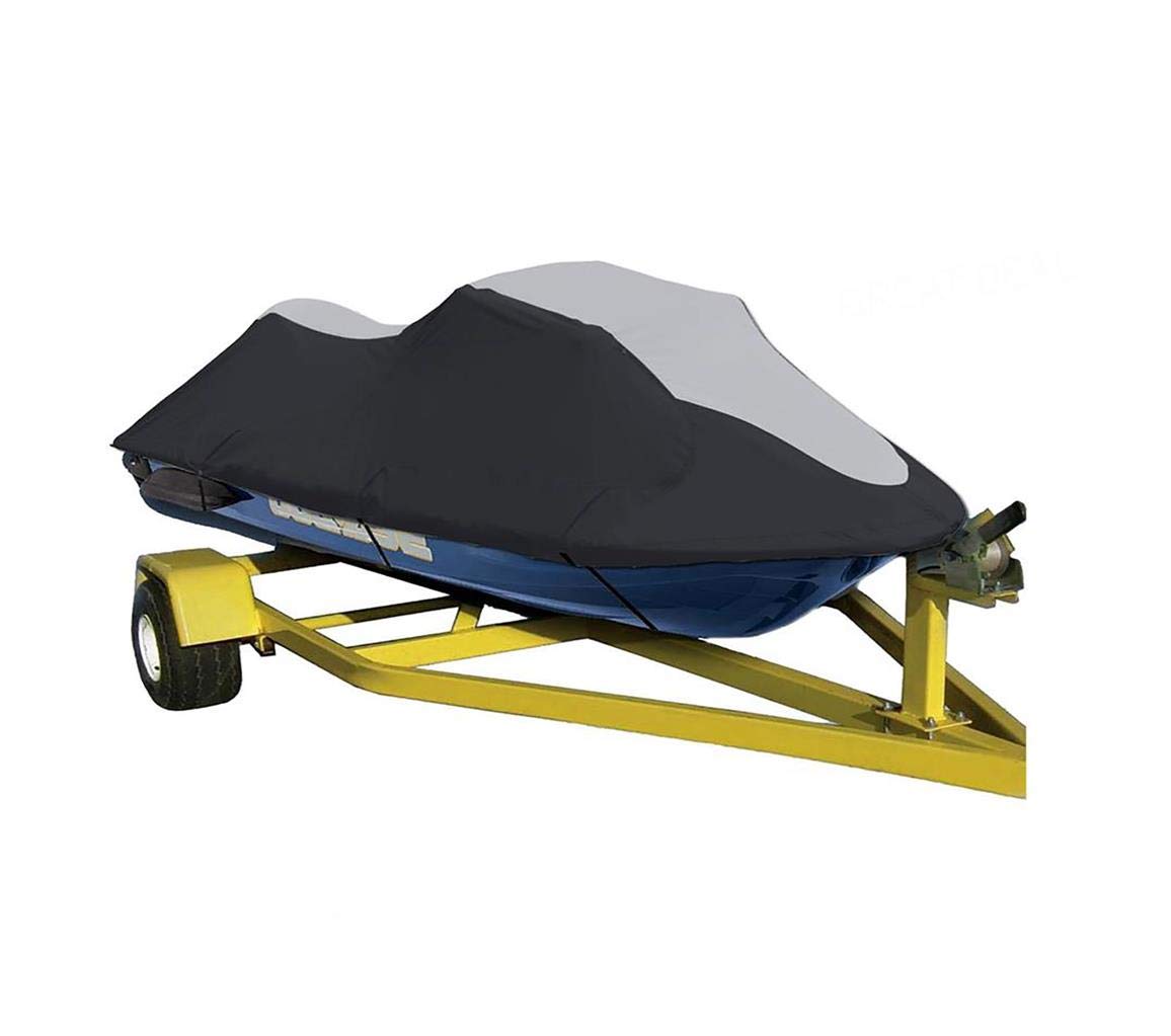 Jet Ski Cover Compatible for Yamaha VX Cruiser HO (VC1800R) (VC1800S) 2016-2018 Waverunner 600 Denier