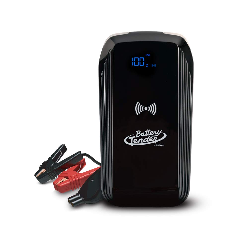 Battery Tender 1000 Amp Lithium Jump Starter - 8000Mah Portable Power Station - Wireless Device Charger 030-1011-Wh