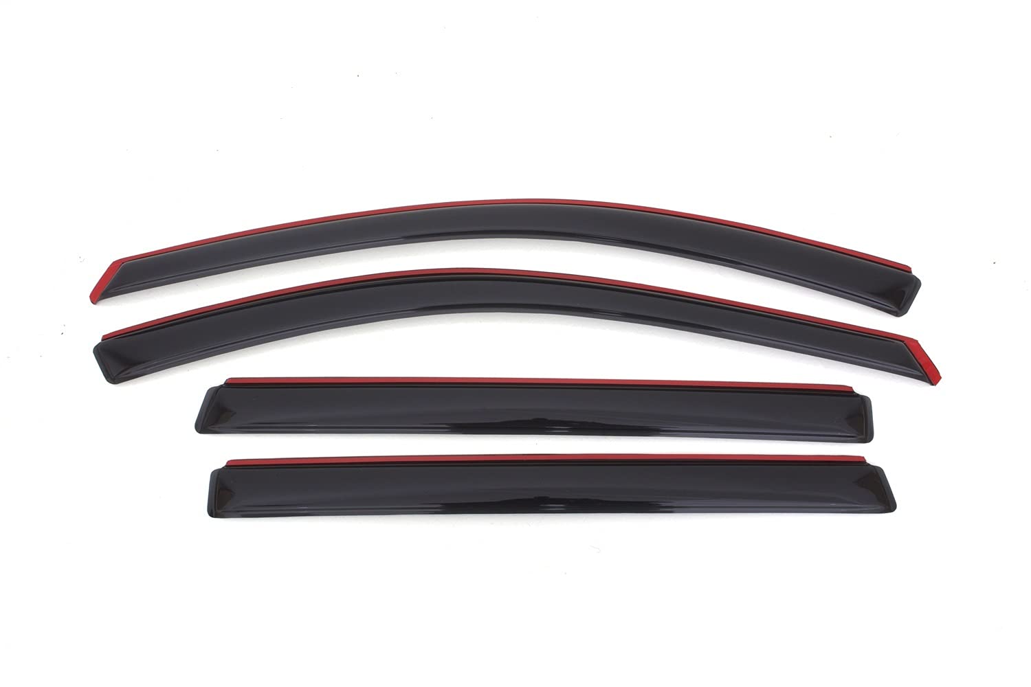 Auto Ventshade [Avs] In-Channel Rain Guards For 2013 - 2018 Nissan Pathfinder, 4 Pcs. | Window Vent Visors - Smoke | 194479