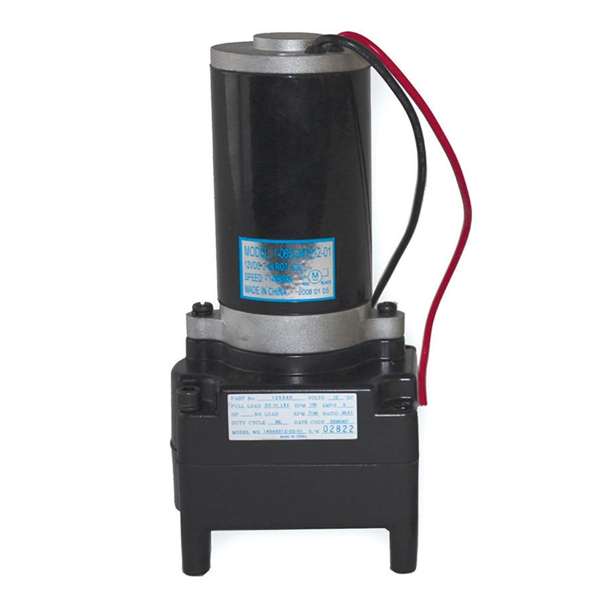 Lippert Tuson HighSpeed Electric 5th Wheel Landing Gear Motor Replacement, 5,000 lbs. Extend & Retract Legs, Easy Installation,