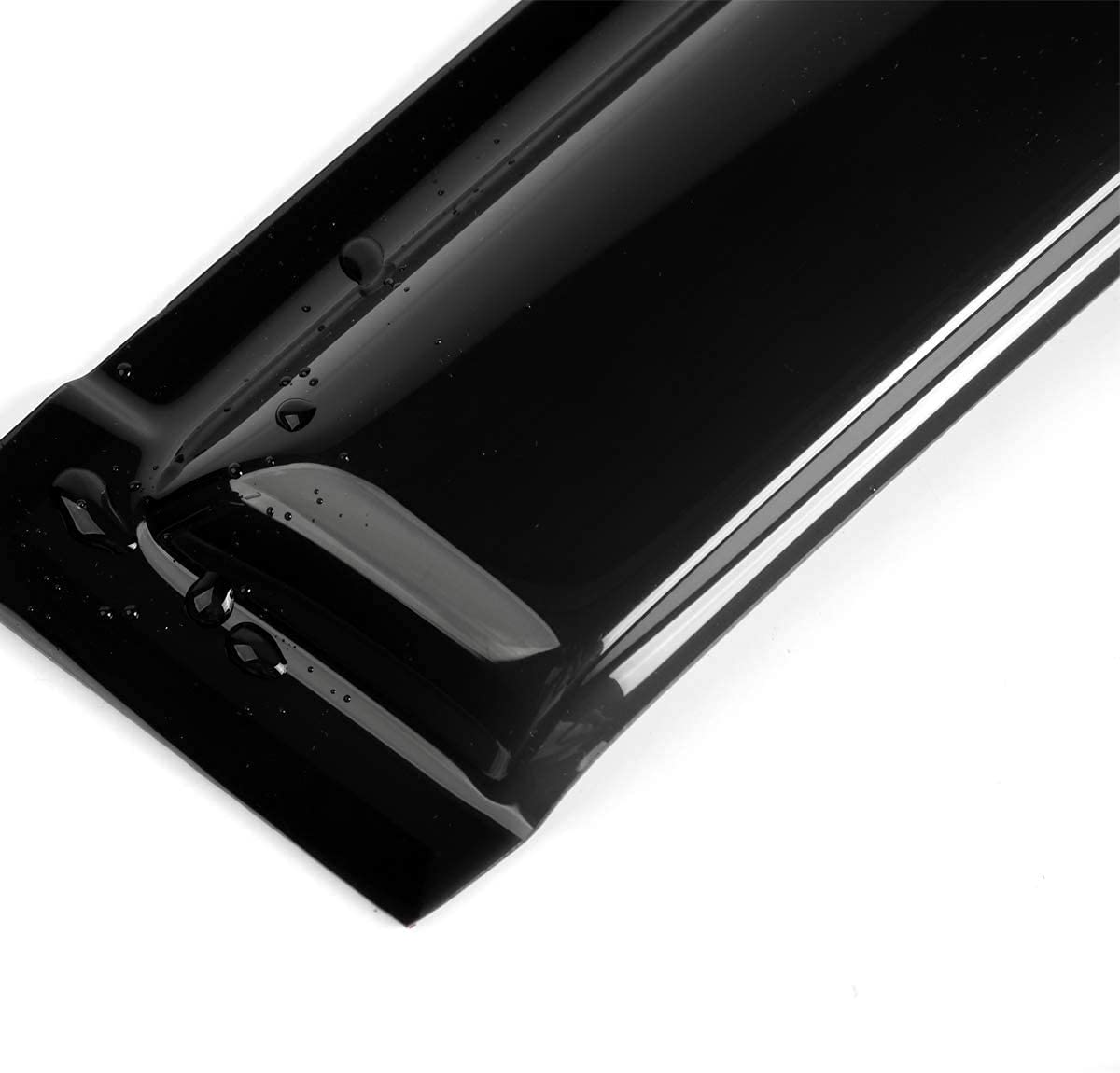 Startship 94359 Side Window Wind Deflector,4Pc Outside Mount Style Nice Sun Rain Guards Set,Window Visor Fit For 2007-2018 Jeep Patriot
