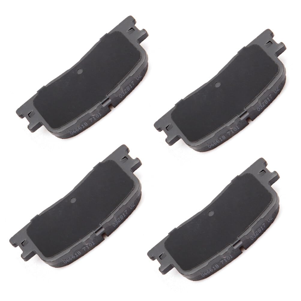 Cciyu D885 Rear Ceramic Disc Brake Pads Kit For Lexus Es300 2002-2003,For Lexus Es330 2004-2006,For Toyota For Camry 2002-2006,F