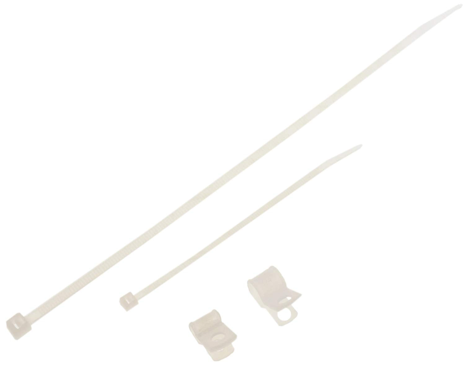 Dorman 85610: 4 And 8 Inch Clear Wire Tie And Nylon Clamp