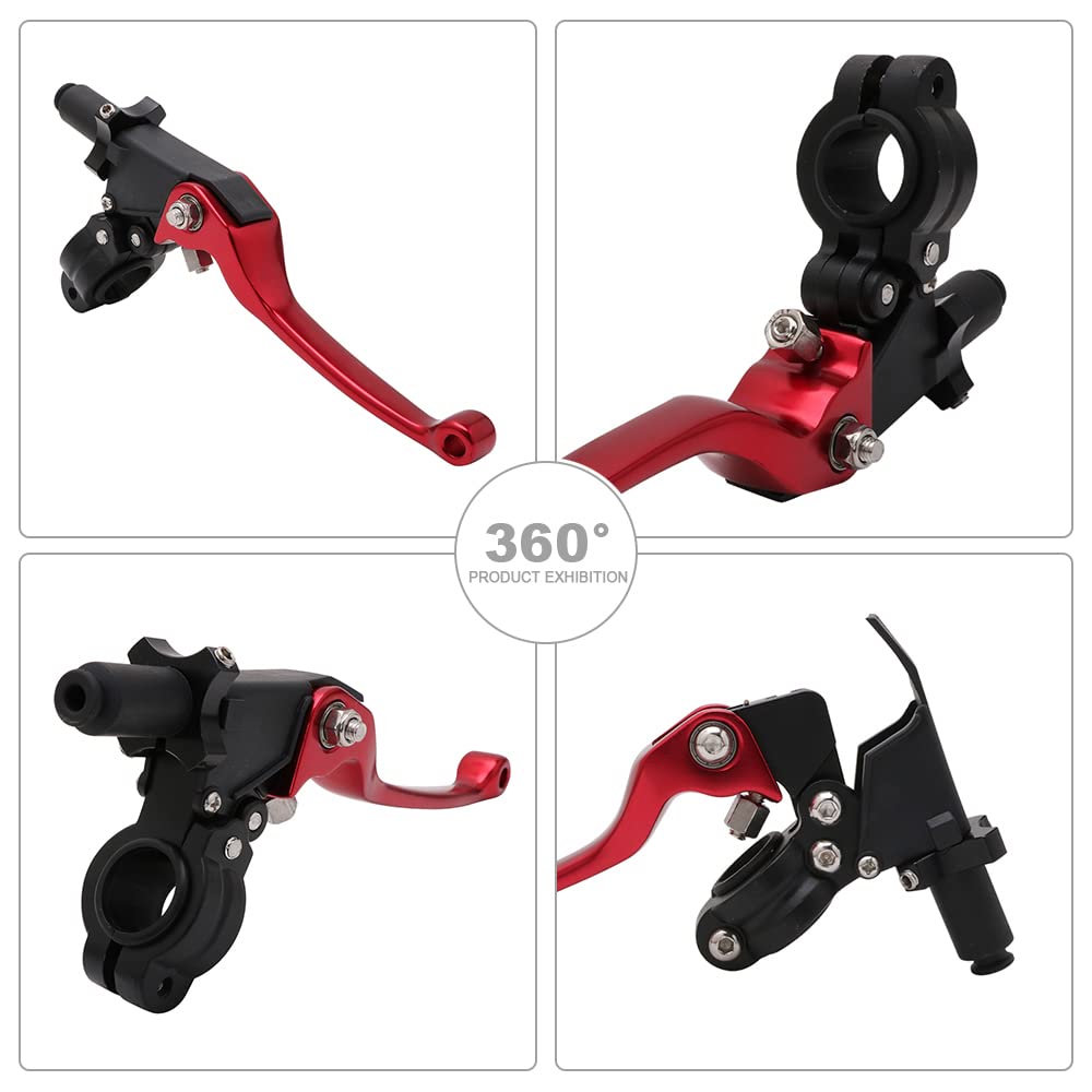 Jfg Racing Motorcycle Brake Clutch Lever 7/8'' 22Mm Folding Levers Aluminum Alloy Universal For Crf50 Klx Ssr Ttr 110 125 150 20