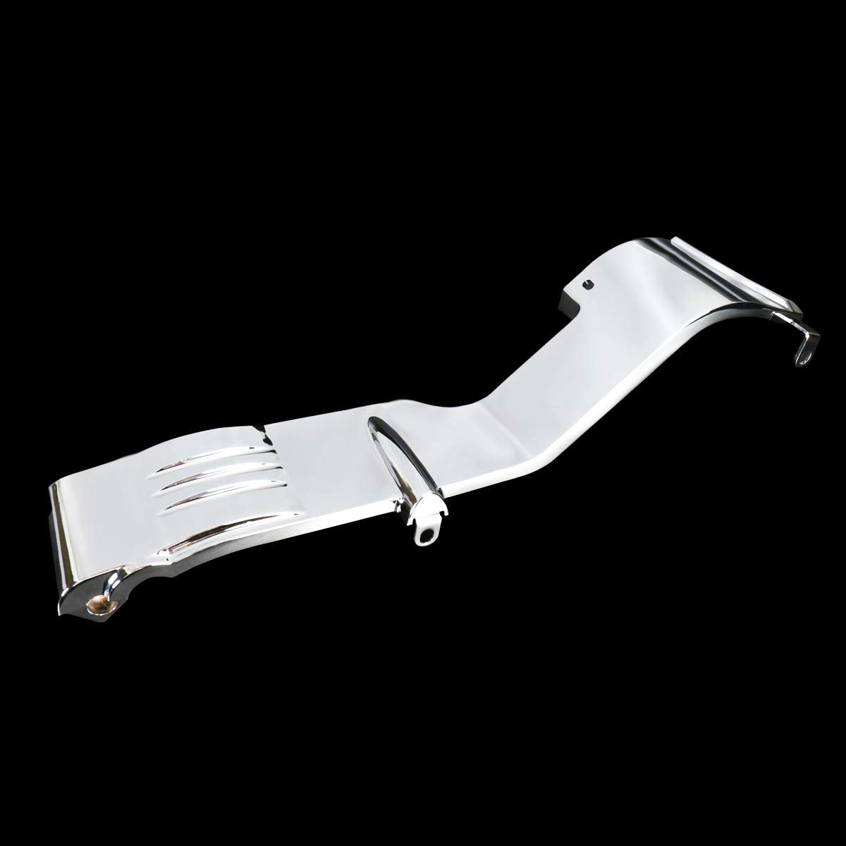 Rudyness Chrome Inner Primary Covers for Harley Touring 1990-2006, Aluminum, Model HW-853, Fits Electra Glide, Street Glide, Road King