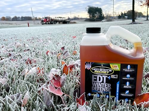 Hot Shot's Secret Diesel Fuel Treatment - 1 Gallon Winter Defense - 7-in-1 Anti-Gel Booster, Boosts Cetane & Protects Fuel System