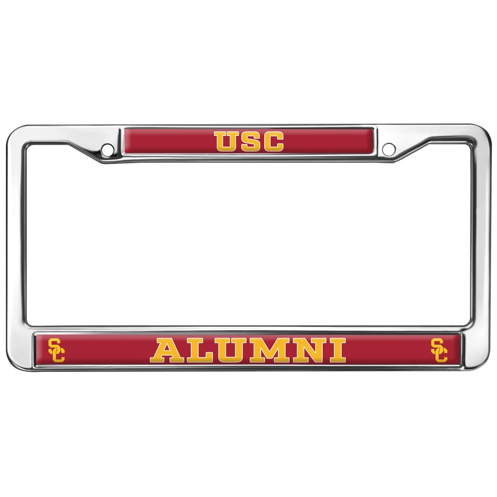 Graphics & More University Of Southern California Alumni Full Size Standard License Plate Metal Frame