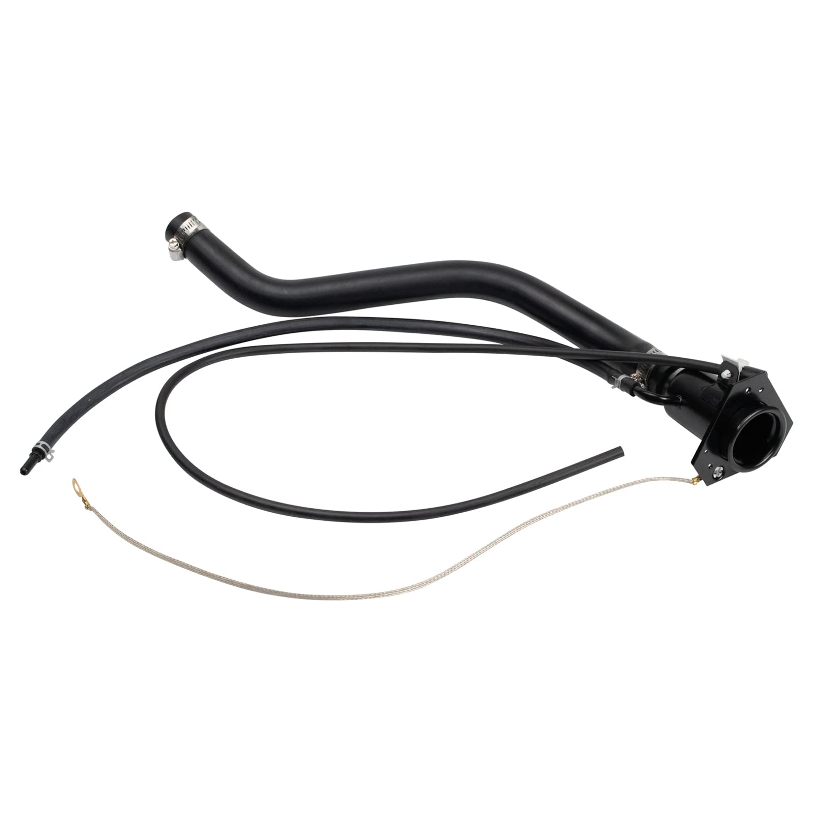Trq Fuel Tank Filler Neck Black Compatible With 2007-2013 Chevrolet Silverado 1500 2007 Silverado 2500 Hd Gmc Sierra 1500 Sierra