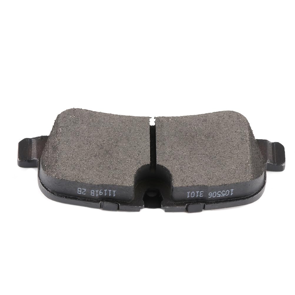 Eccpp D1099-8203 Rear Semi Metallic Disc Brake Pad Set Fit For Land Rover Lr3 2005-2009,For Lr4 2010-2016,For Range Rover 2006-2