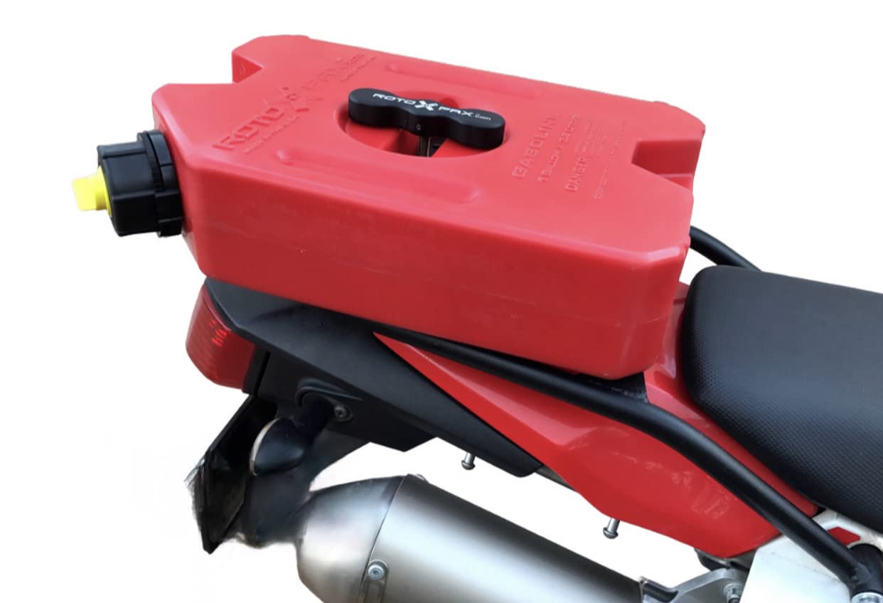 Precision Motorcycle Racks KLX230 Rear Cargo Rack, Alloy Steel, Black, for Kawasaki KLX 230 (2019-Present)