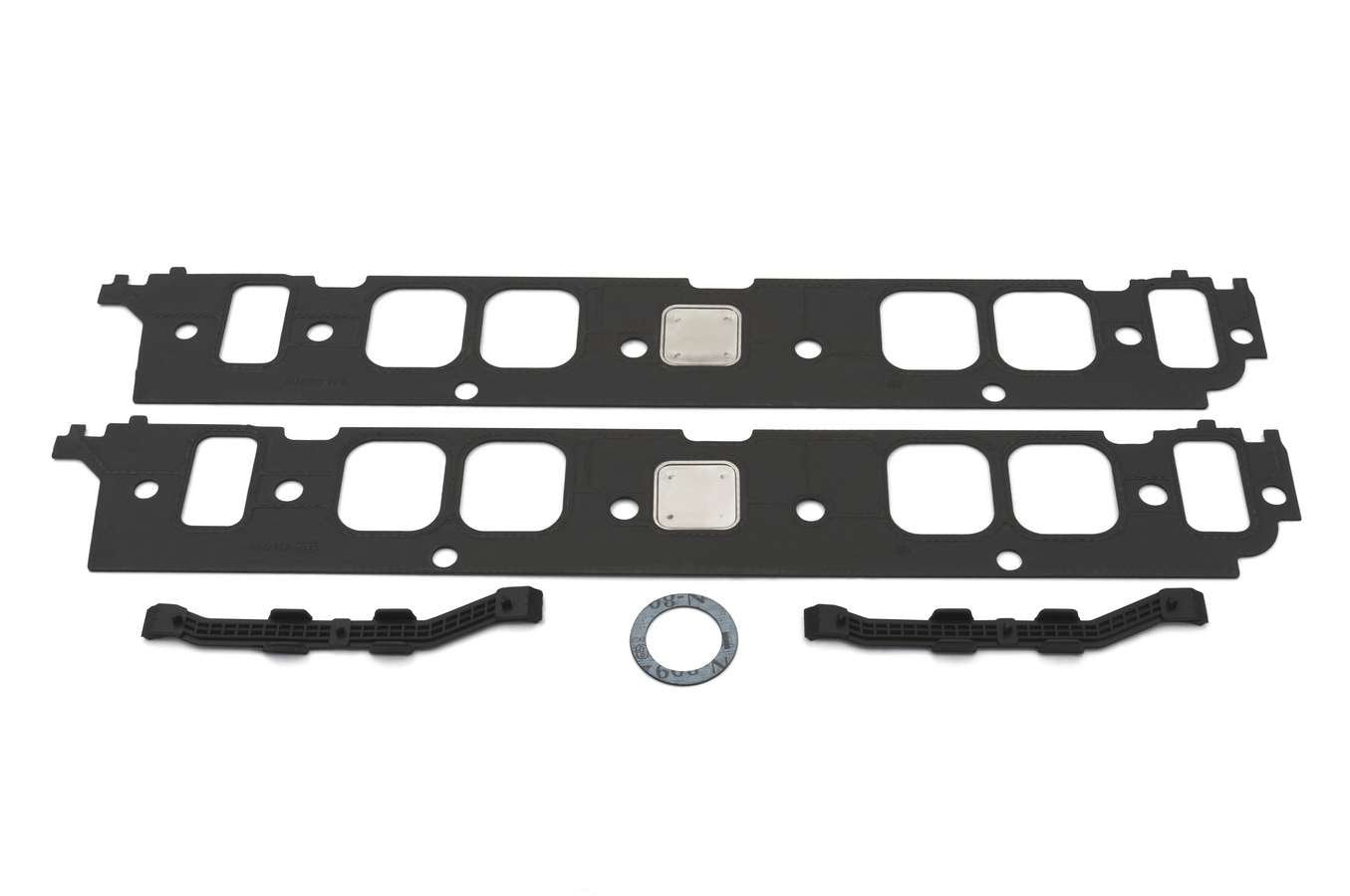 Chevrolet Performance Intake Manifold Gasket, Composite, 1.820 x 2.050 in Oval Port, Big Block Chevy, Kit (12366985)
