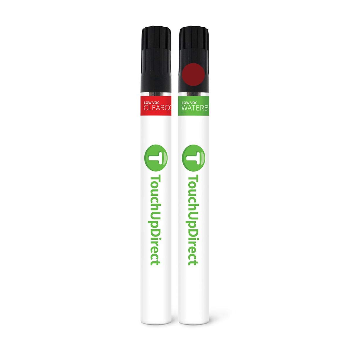 Touchupdirect 334 Cardinal/Hyacinth Red Metallic Compatible With Mercedes-Benz Exact Match Touch Up Paint Brush - Essential Kit