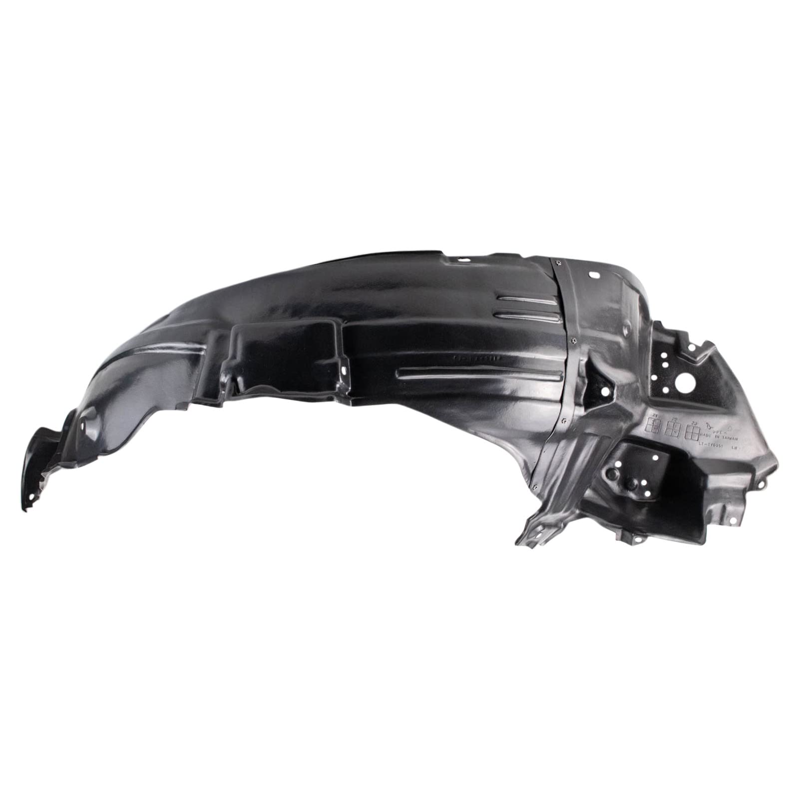 Trq Inner Fender Liner Set Compatible With 2003-2005 Lexus Is300 Lx1250108 Lx1251108