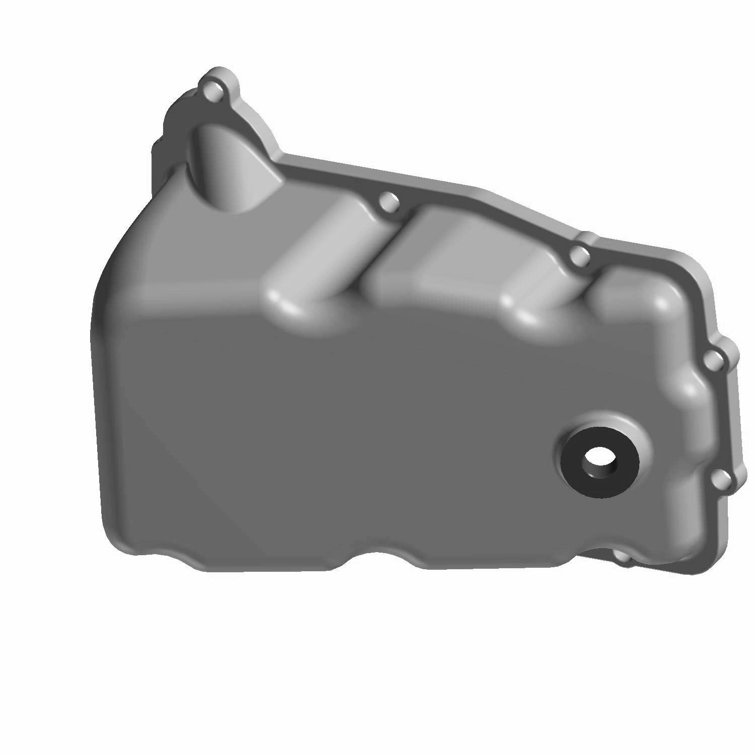 Polaris Atv Oil Pan, Machined, Genuine Oem Part 5138327, Qty 1