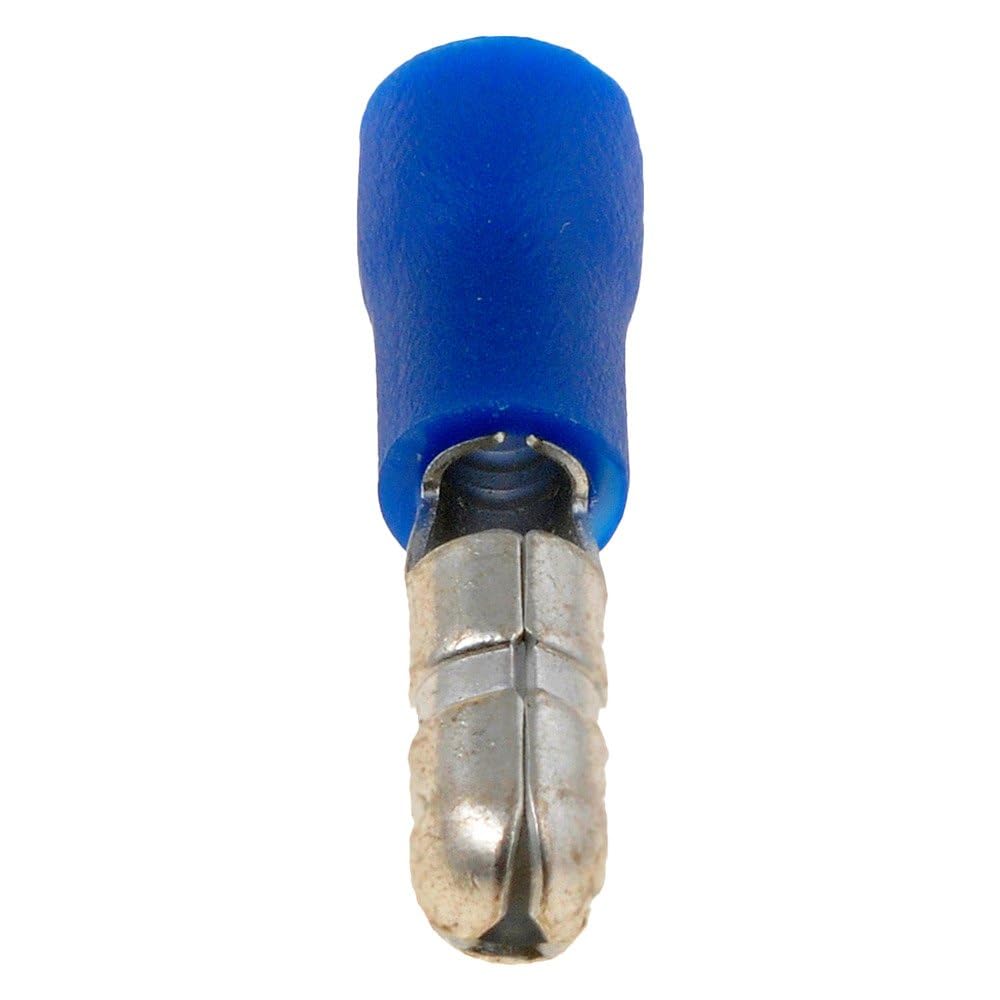 Dorman 85433: 16-14 Gauge Male Bullet Terminal, 157 In., Blue