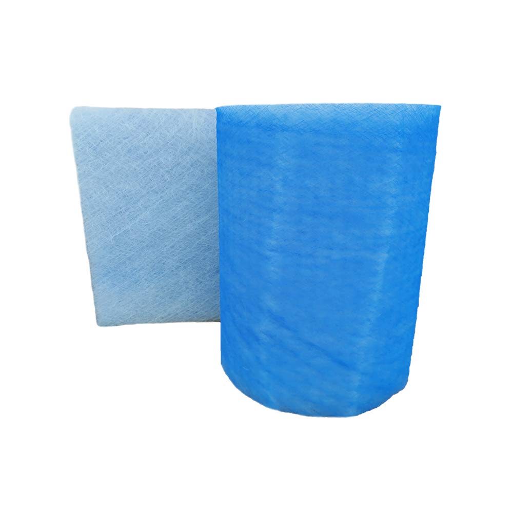 Paint Booth Exhaust Filter Roll, 36''x 100 ft, Spray Booth Filter, Fiberglass Paint Arrestor for Air Filter System(18 Gram)