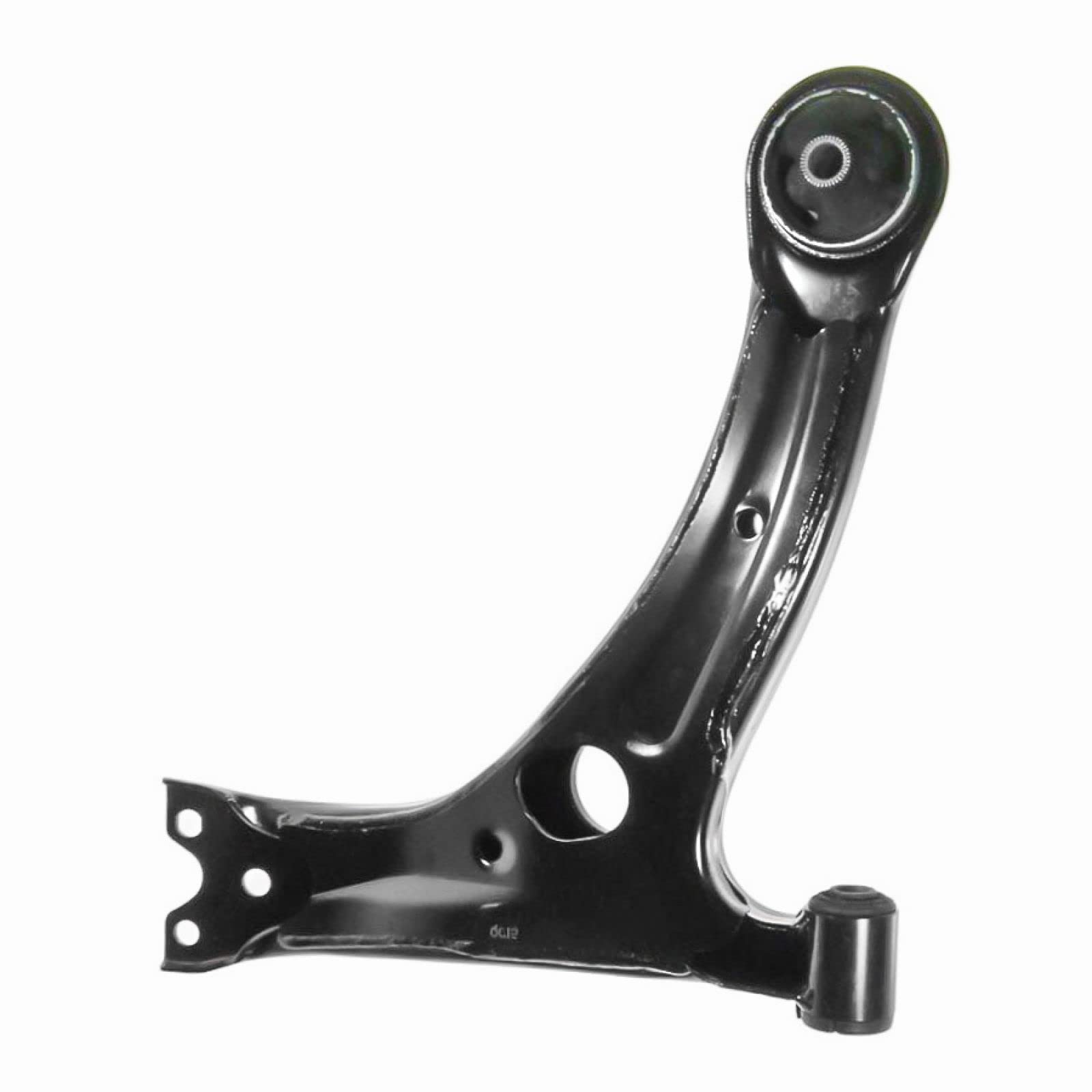TRQ Control Arm and Ball Joint Set, 4 Piece for 2003-2008 Pontiac Vibe & Toyota Matrix, 2009-2013 Corolla, Black, Model PSA62731