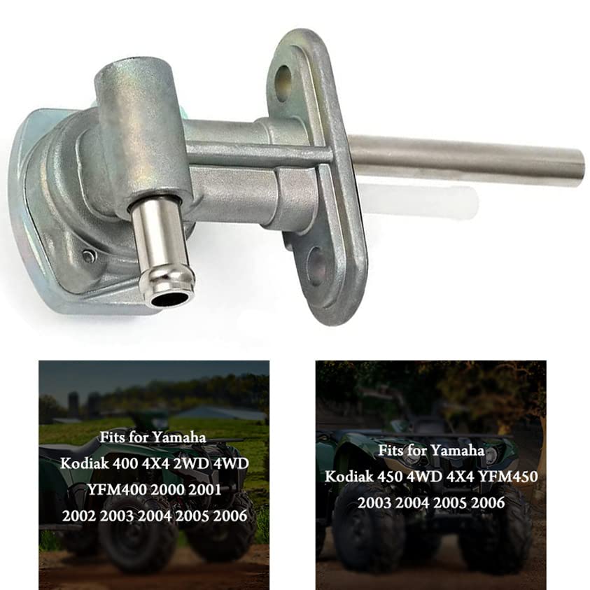 Earlyred Fuel Tank Switch Valve with Lever Screw Compatible with Yamaha Kodiak YFM400FA YFM450FA YFM400 YFM450 4x4 2003-2006 Fue