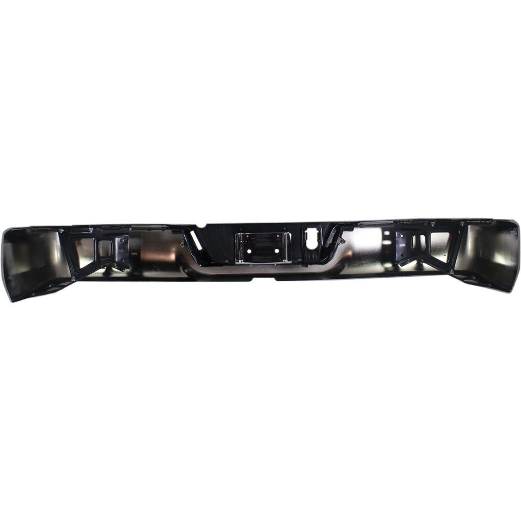 Mbi Auto - Steel Chrome, Rear Step Bumper Assembly For 2009-2018 Dodge Ram 1500 W/Single Exhaust, Ch1103117