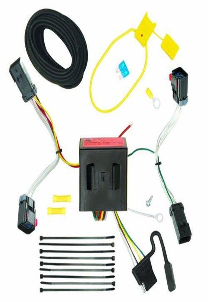 Tekonsha 118539 T-One Connector Assembly for Jeep Compass,Black
