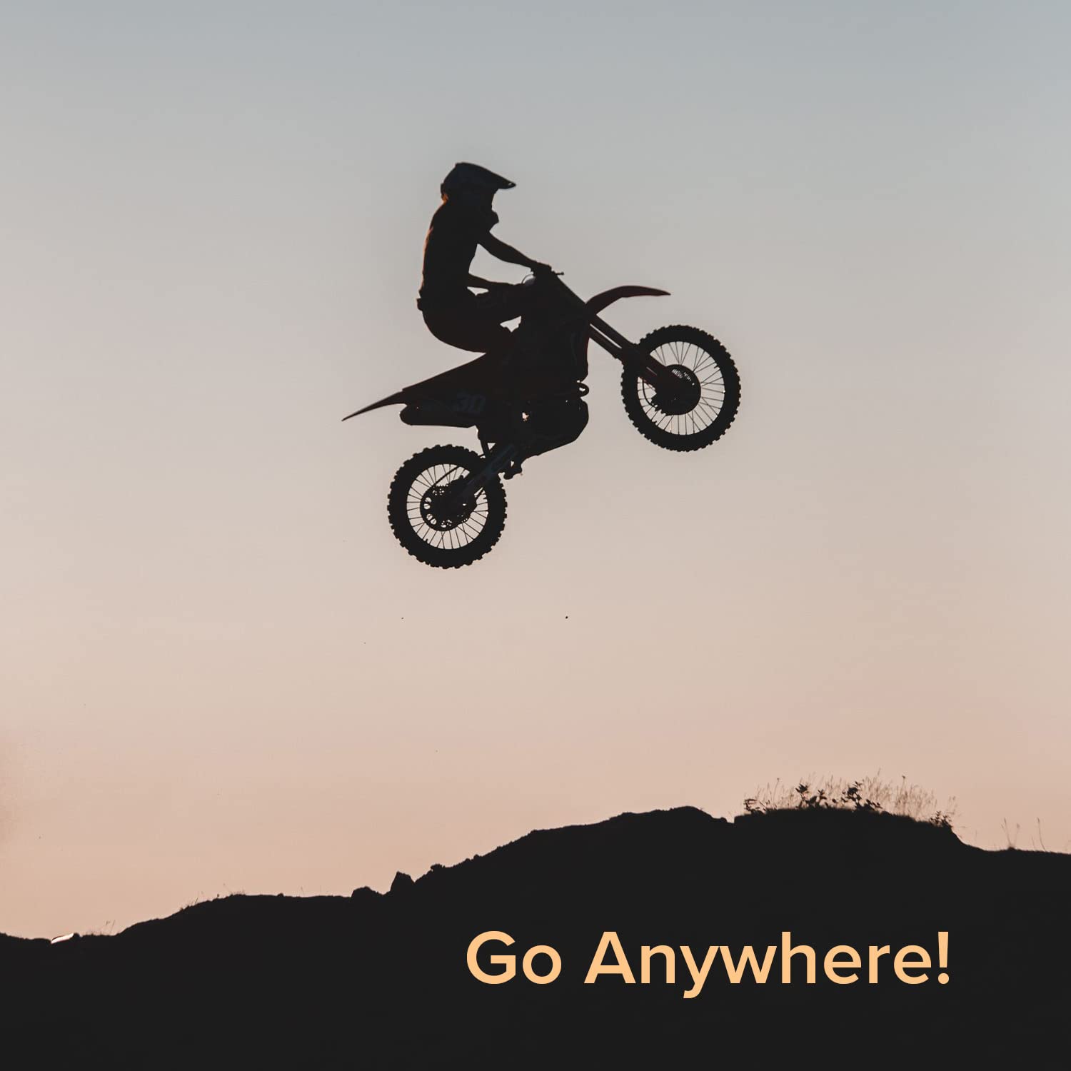AlveyTech 3.00-12 (80/100-12) Knobby JK620 Tread Tire - Fits the Baja Dirt Runner 70 (DR70), Coolster (QG-214FA), Honda CRF70, Y