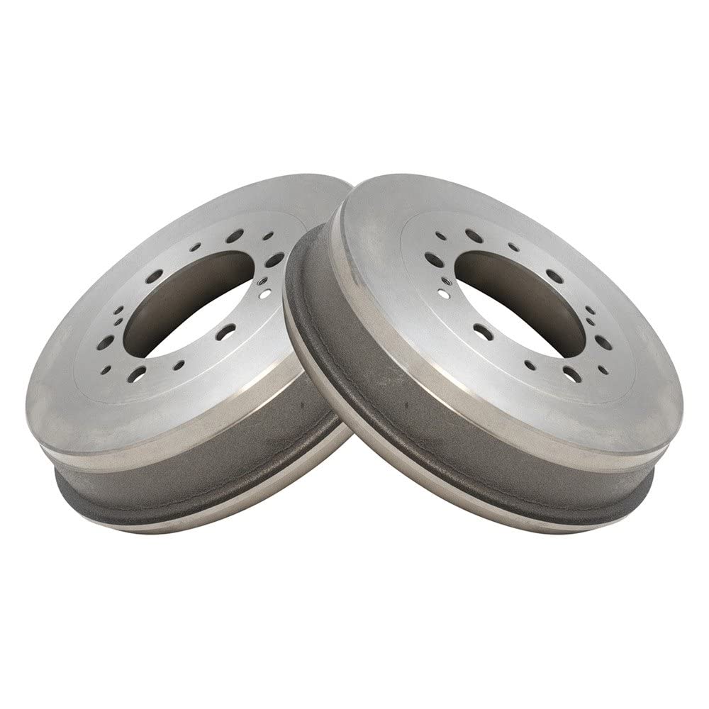 Trq Rear Brake Drum Pair Set For 2005-2015 Toyota Tacoma With 6 Lug Wheels