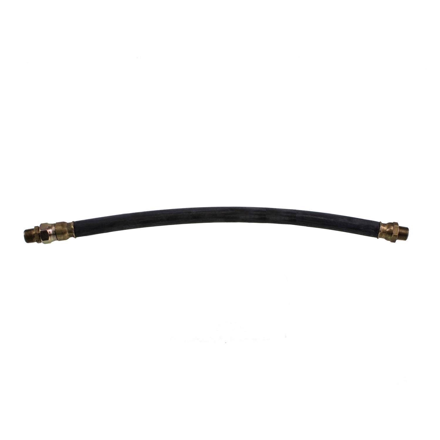 3/8' Air Hose Assembly - 18' - 3/8'-18 (1 Fixed & 1 Swivel) - Max Op 225 Psi