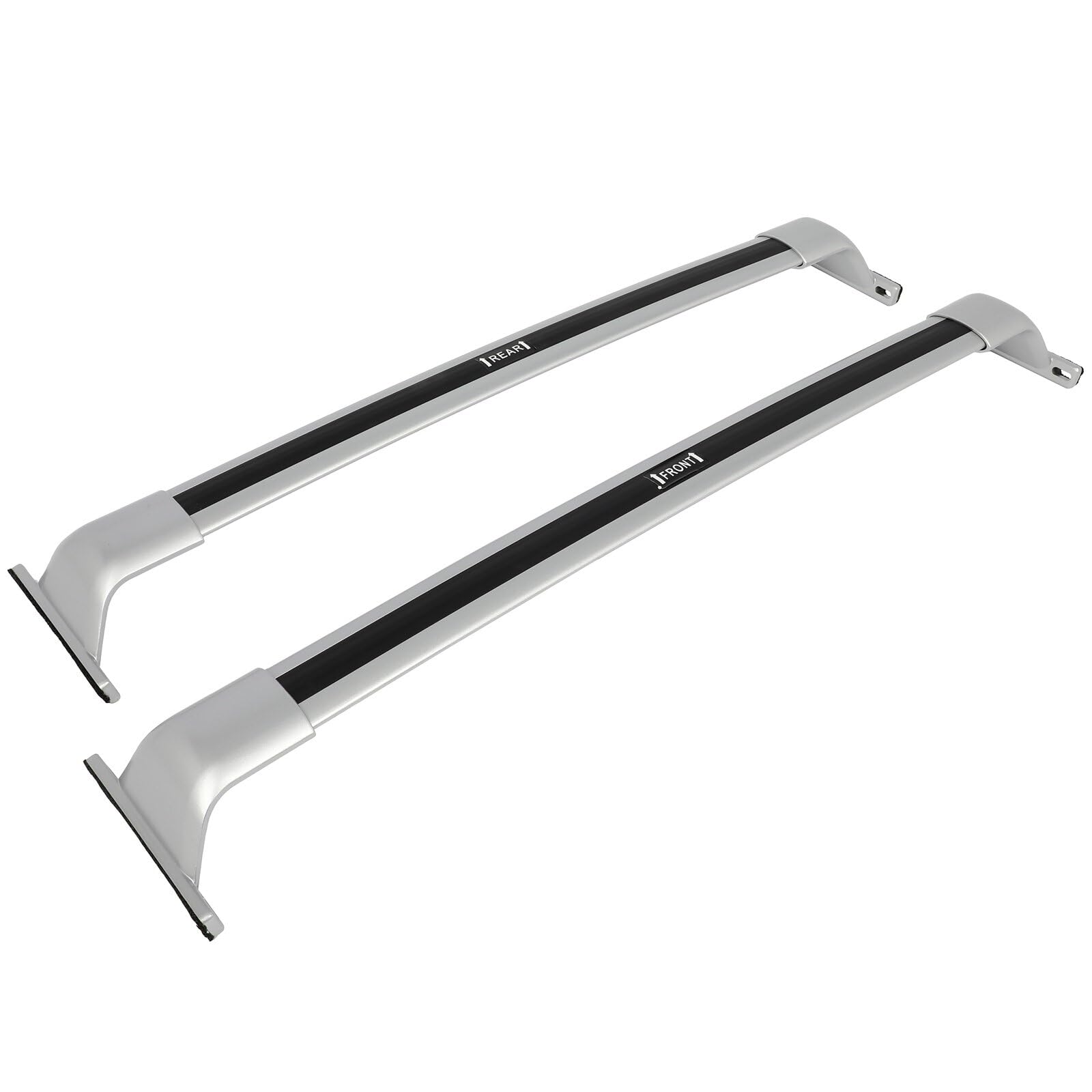 SCITOO Roof Rack Cross Bars, 150LBS Adjustable Aluminum for Nissan X-Trail 2015-2018, Medium Size, AS SHOWN Color