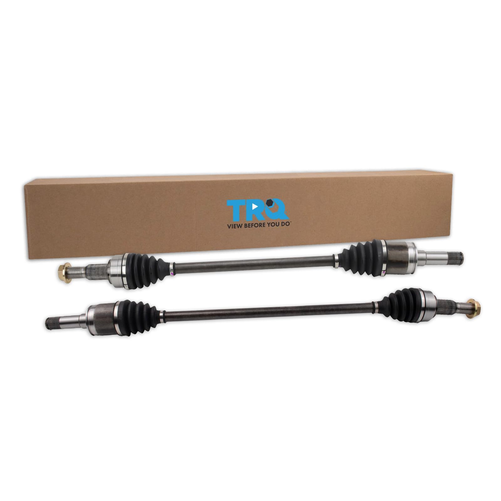 Trq Rear Cv Axle Shaft Assembly Set Compatible With 2012-2017 Buick Enclave 2012-2016 Chevrolet Traverse Gmc Acadia 2017 Acadia 