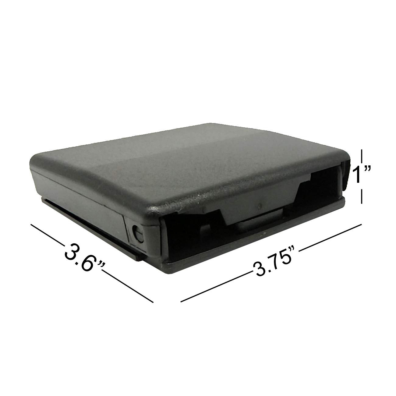 Tihood 2Pcs Adjustable Folding Drink Holder With Screws/Adjustable Cup Holder For Marine/Boat/Caravan/Car (Black)