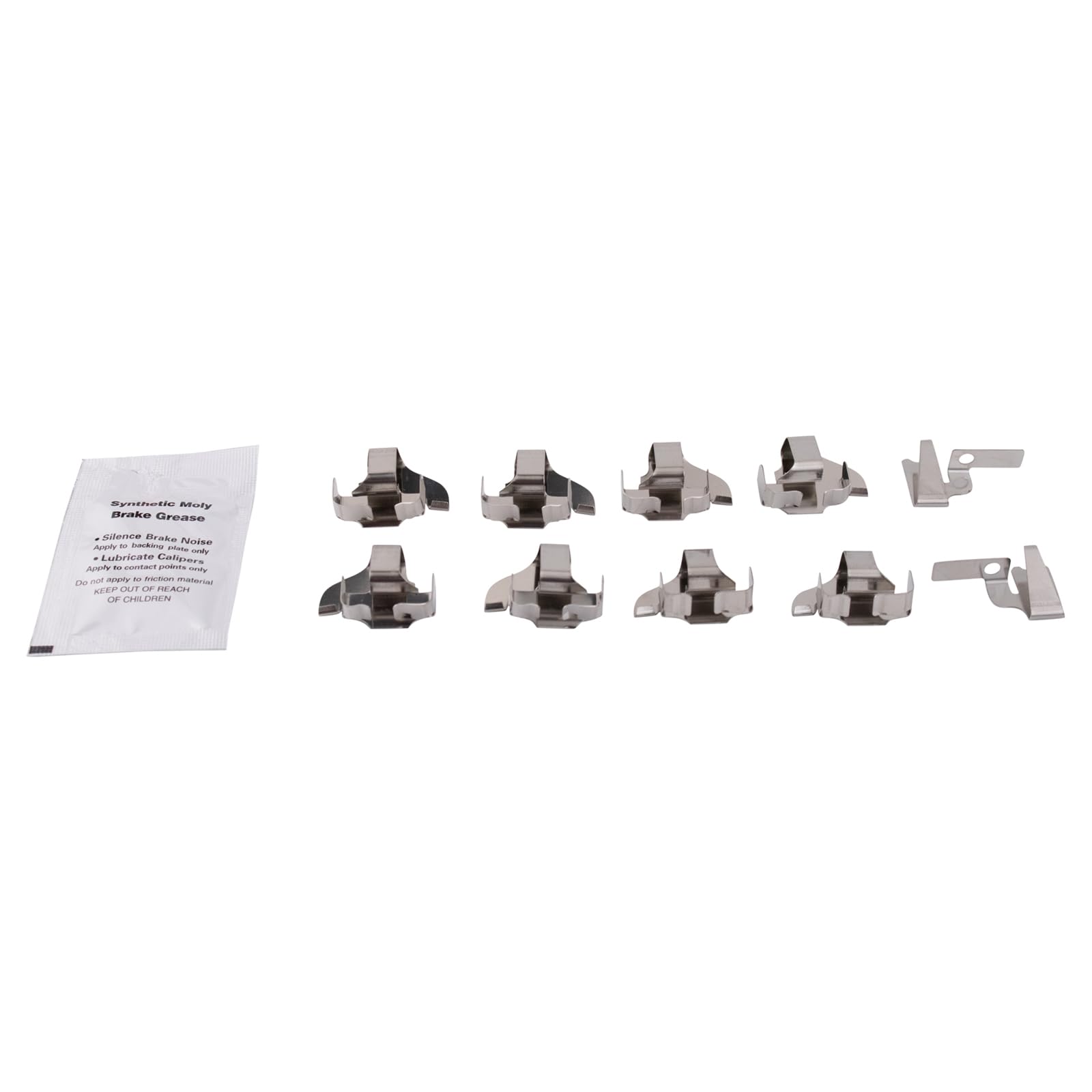 TRQ Front Brake Pads Ceramic Compatible with 2005-2012 Ford F-250 Super Duty F-350 Super Duty