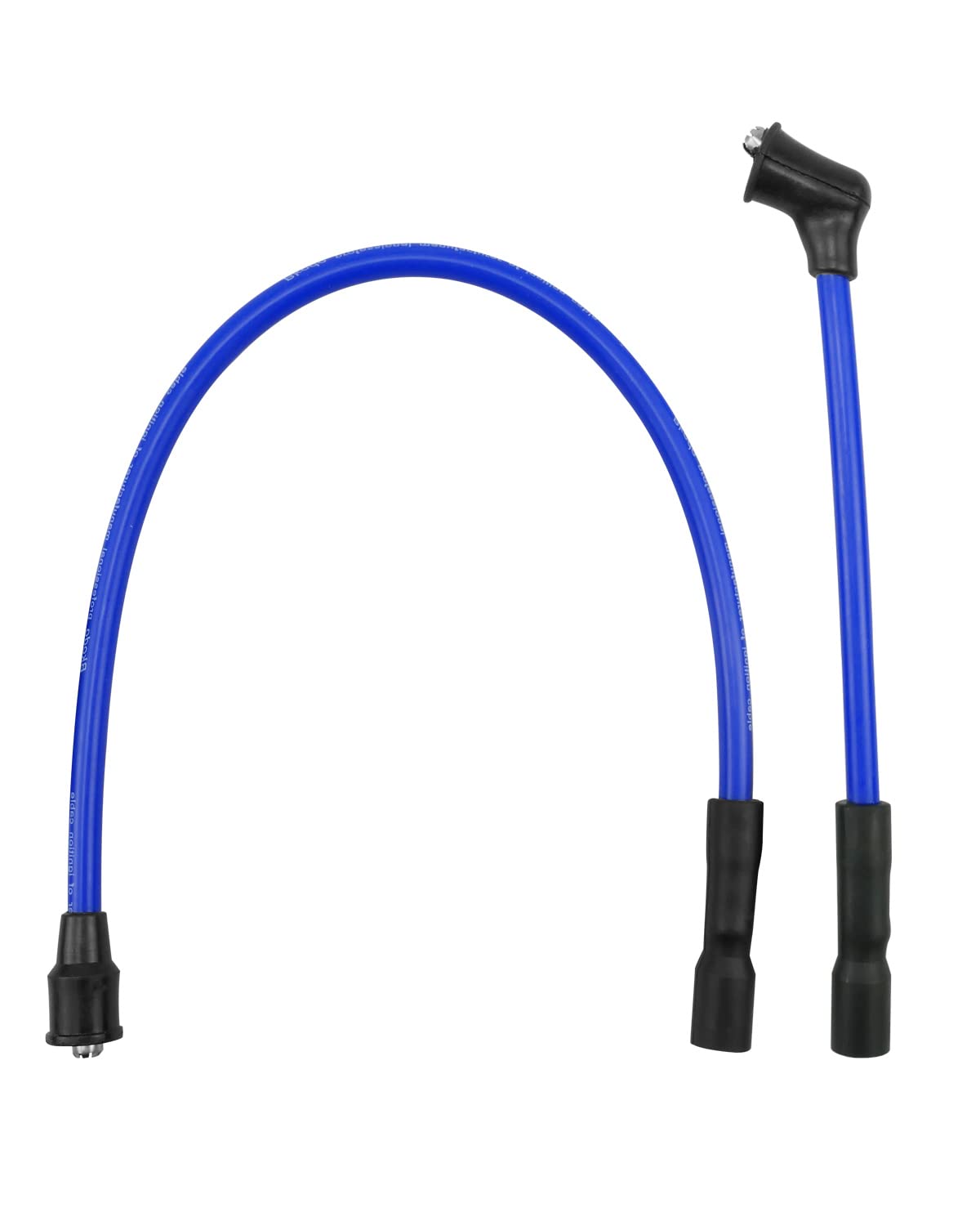 Tikscience 10Mm Spark Plug Wire Fits For Harley Davidson Sportster 883 1200 Xl 1986-2003, 2104-0143 - Blue Silicone