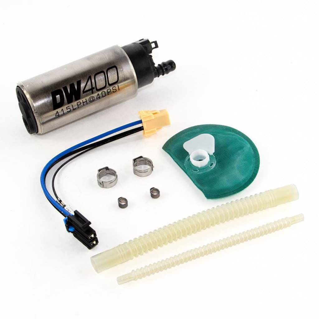 DeatschWerks 415LPH DW400 In-Tank Fuel Pump w/ 9-1046 Install Kit for 11-14 Ford Mustang V6/GT