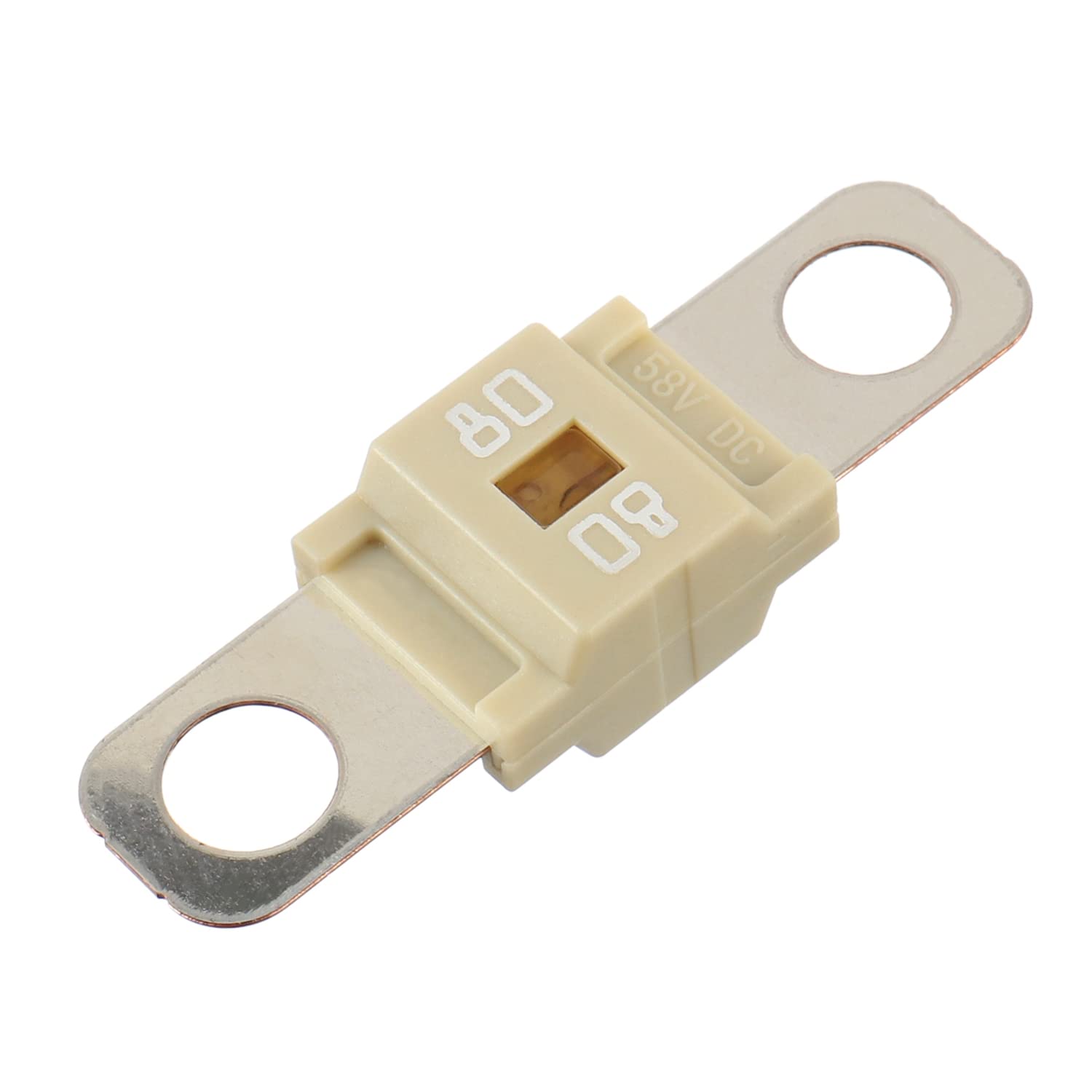 Bojack 80 Amp Ami/Midi Fuse Holders And High Current Bolt-On Midi Fuses 80A For Cars Trucks Vehicles (Pack Of 2
