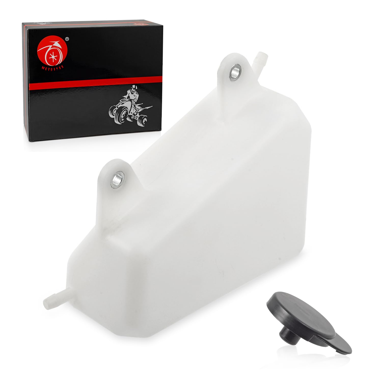 Radiator Reservoir Tank with Cap For Yamaha Viking 700 YXM700 Viking VI YXC700 2014-2022 Wolverine YXE70 Wolverine X2 X4 850 YXF