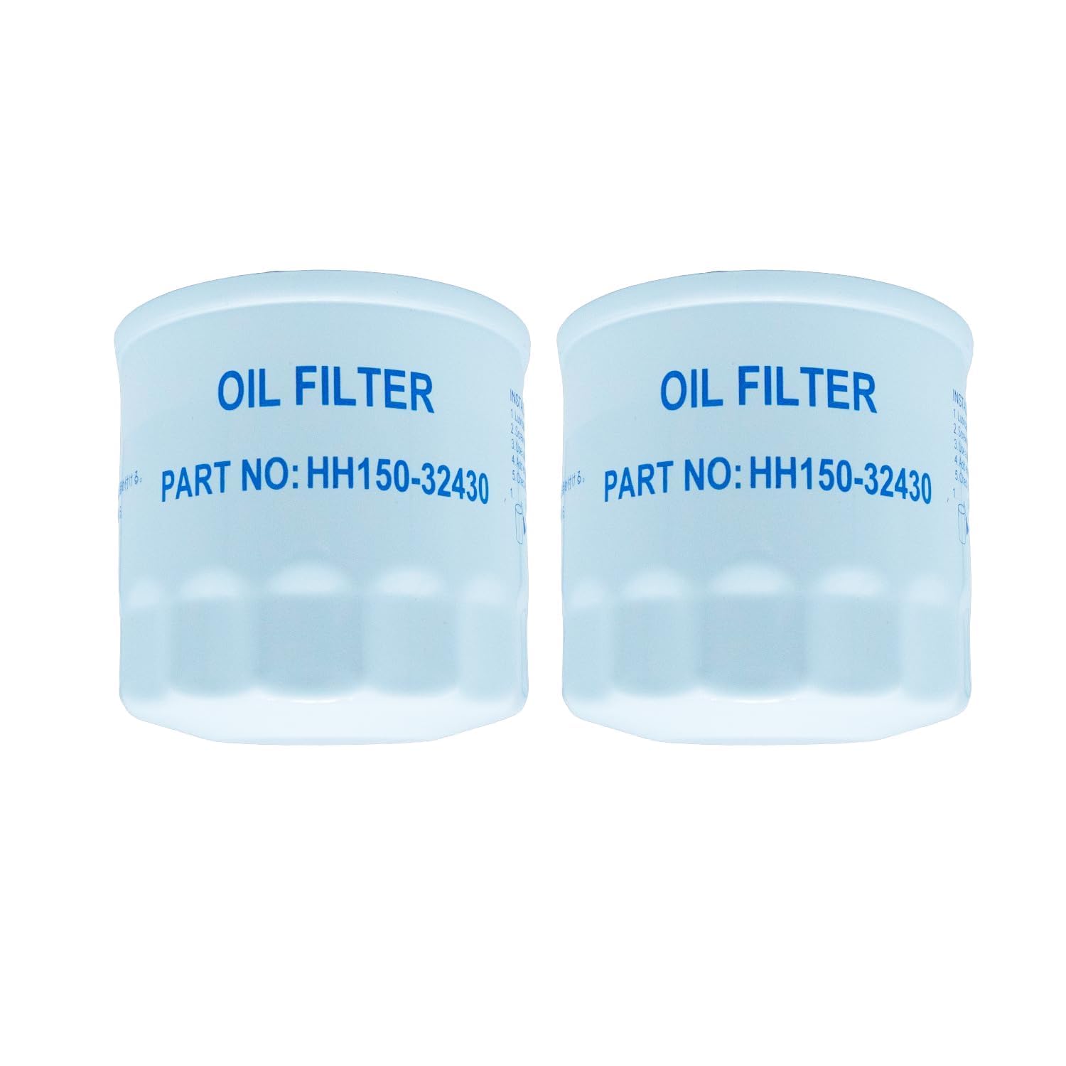 (2 Pack) 70000-15241 HH1J0-32430 HH150-32430 Oil Filters For Grasshopper 321D 325 325D 329 432 721 721D 725 729 932,Kubota D722 