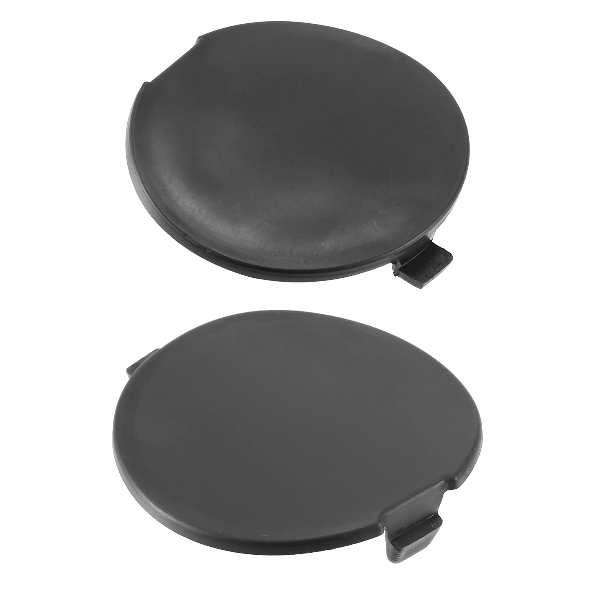 ACROPIX Car Rear Left Right Bumper Towing Tow Eye Hook Cover Cap Fit for Mazda 3 Sedan 2014-2018 - Pack of 2 Black