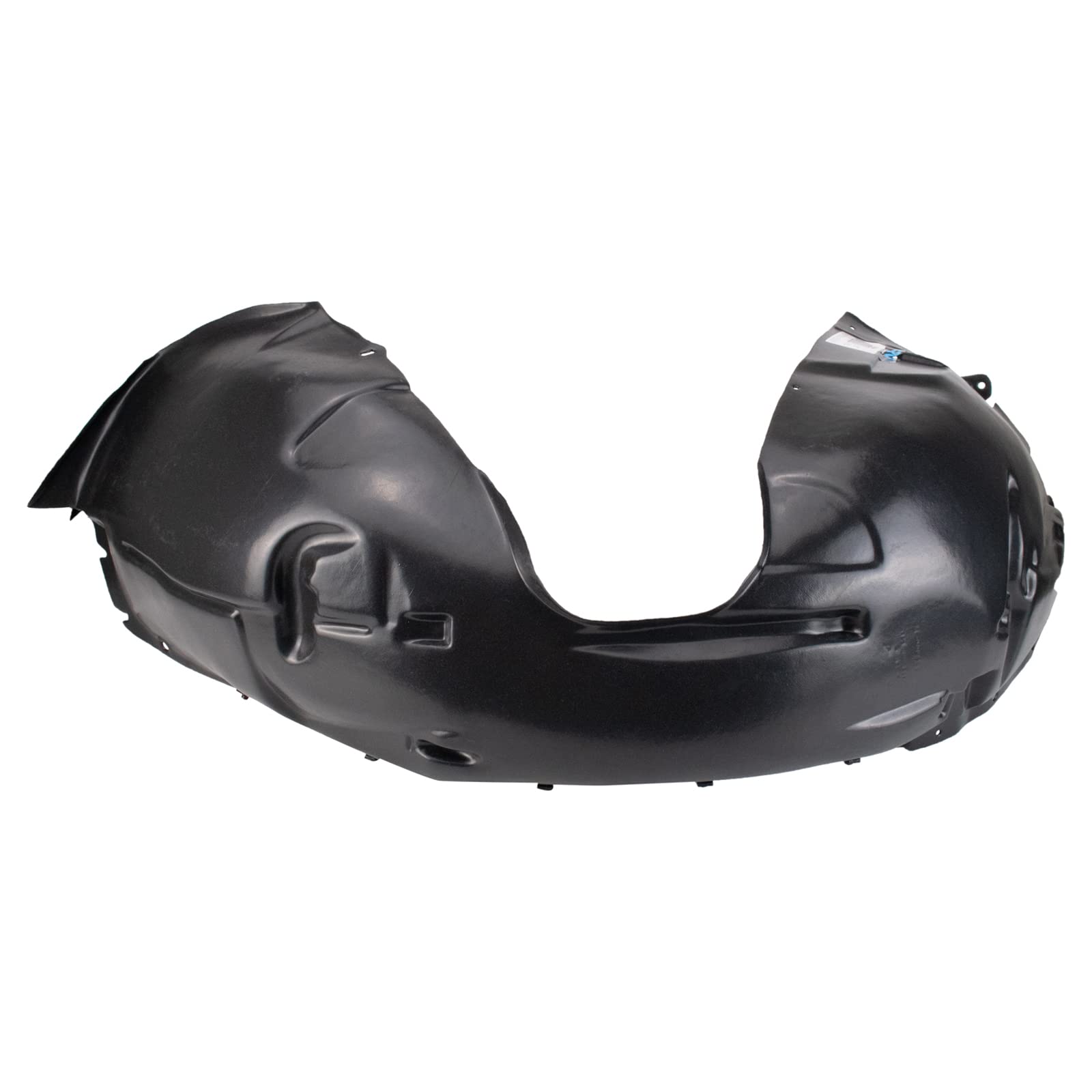TRQ Front Right Inner Fender Liner Black Passenger Side Compatible with 2006-2013 Volvo C70 VO1249110