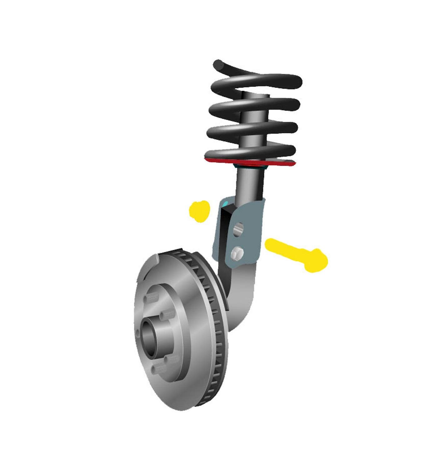 Moog K90477 Alignment Camber Kit For Toyota Rav4