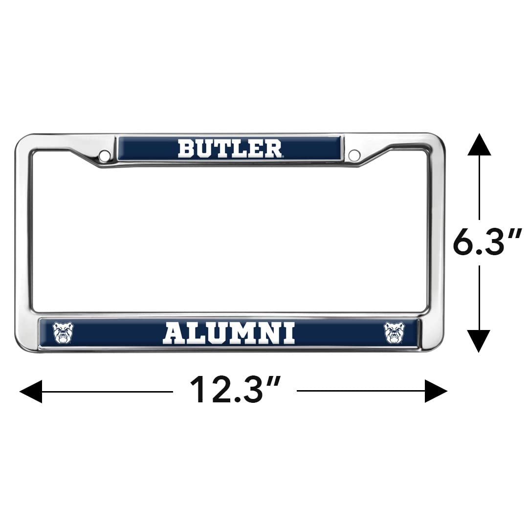 Butler University Alumni Logo Full Size Standard License Plate Metal Frame