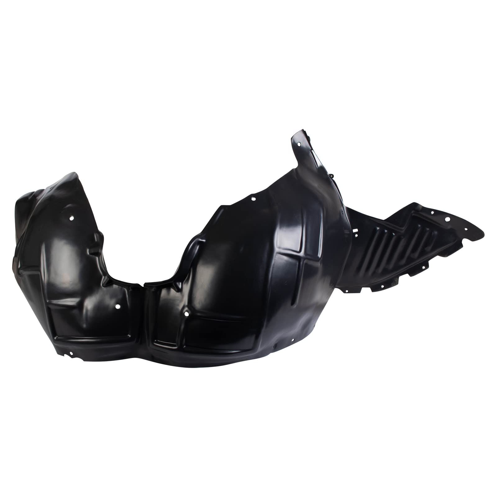TRQ Front Right Inner Fender Liner Black Passenger Side Compatible with 2013-2017 Cadillac XTS GM1249287