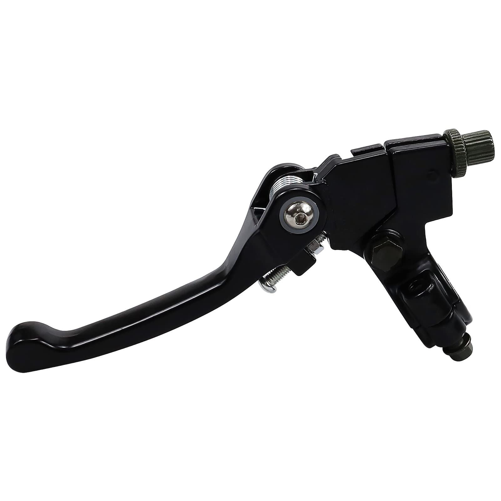LOCOPOW Brake Clutch Lever Handle for 7/8" Handlebar - Aluminum, Black - Compatible with 110cc-140cc Dirt Bikes