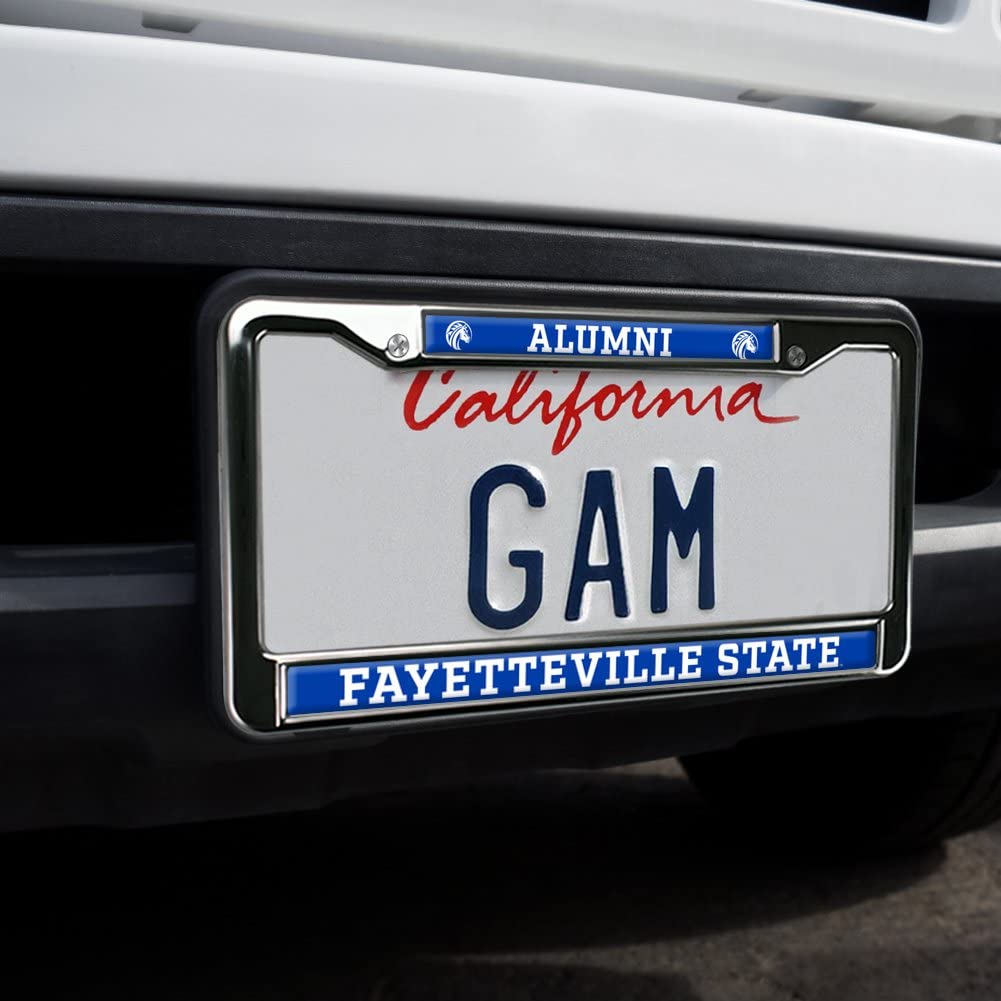 GRAPHICS & MORE Fayetteville State University Alumni Metal License Plate Frame - Full Size, One Size
