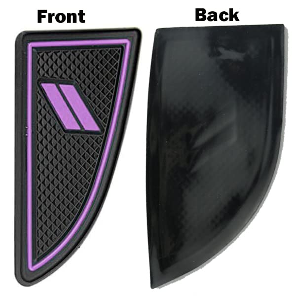 Custom Fit For 2015-2020 Dodge Challenger Cup Holder Insert & Center Console Shifter Liner Trim Mats, Dodge Challenger Interior