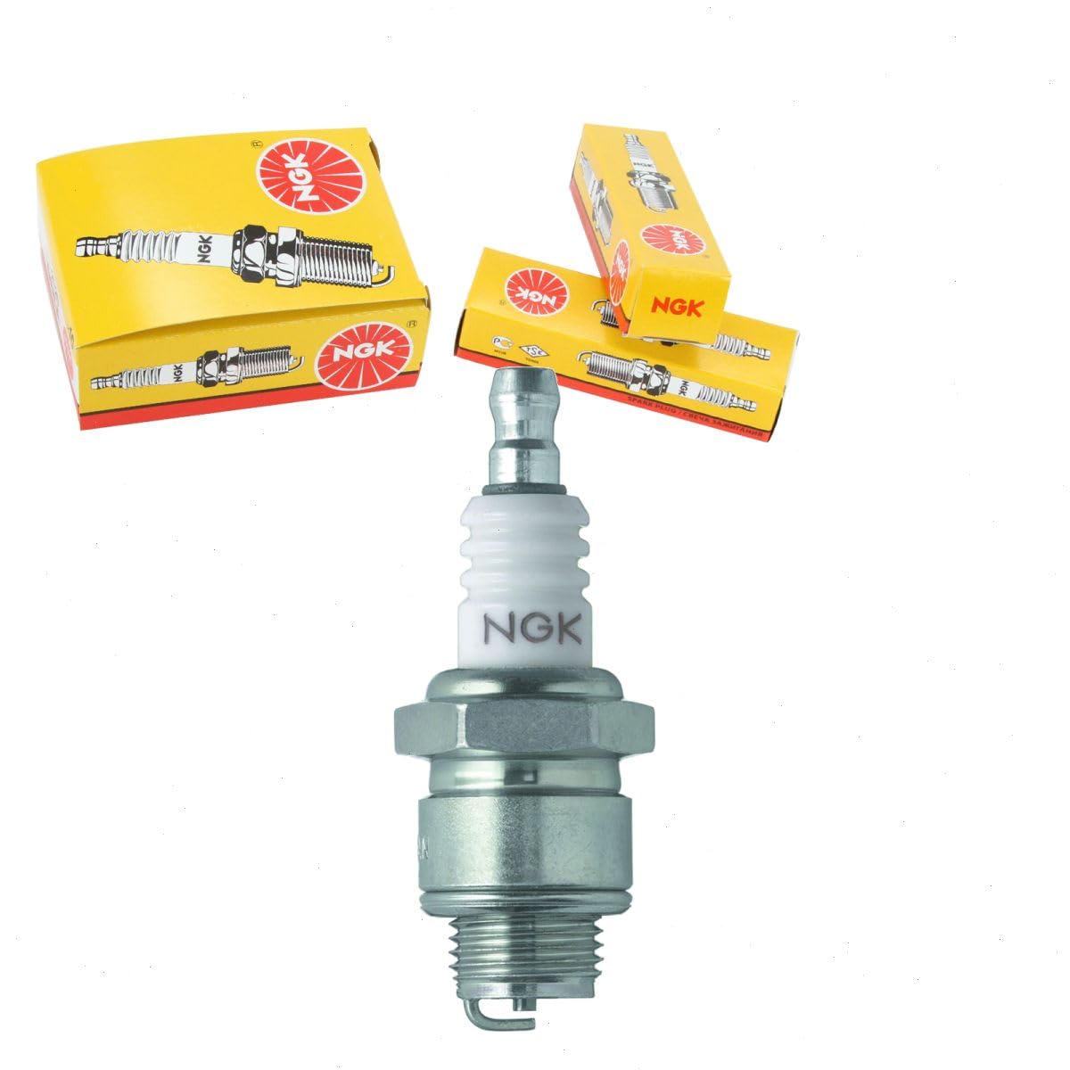 NGK BR4-LM BLYB Standard Spark Plug, 1 Pack