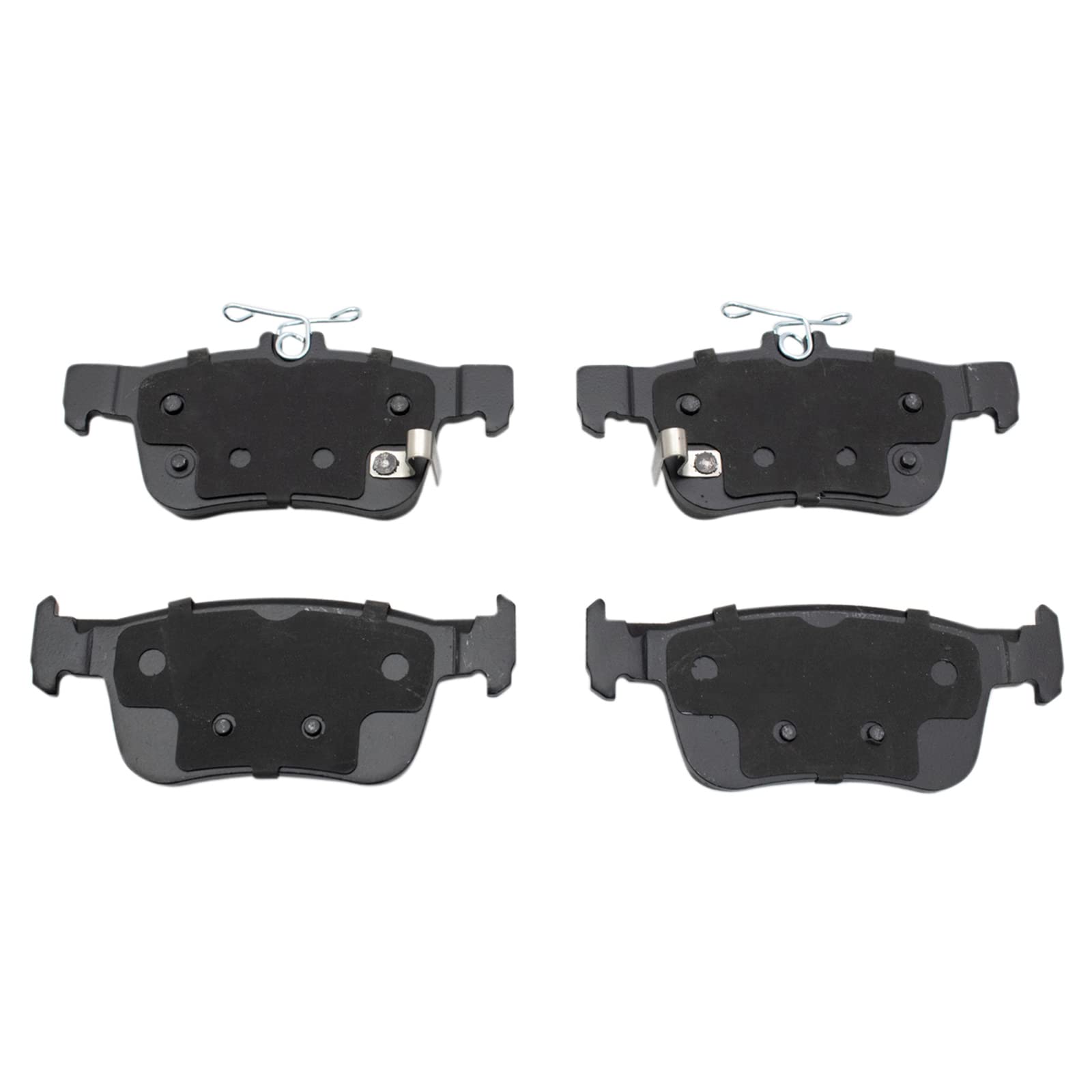 TRQ Rear Brake Pads Ceramic Compatible with 2019-2021 Acura RDX 2016-2022 Honda Civic