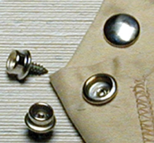 Rv Designer A304 Snap Kit - Fabric To Wall, Pack Of 6